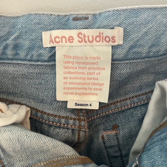 Acne Studios Two-tone Jeans Repurposed Line Season 4 - Picture 7 of 9